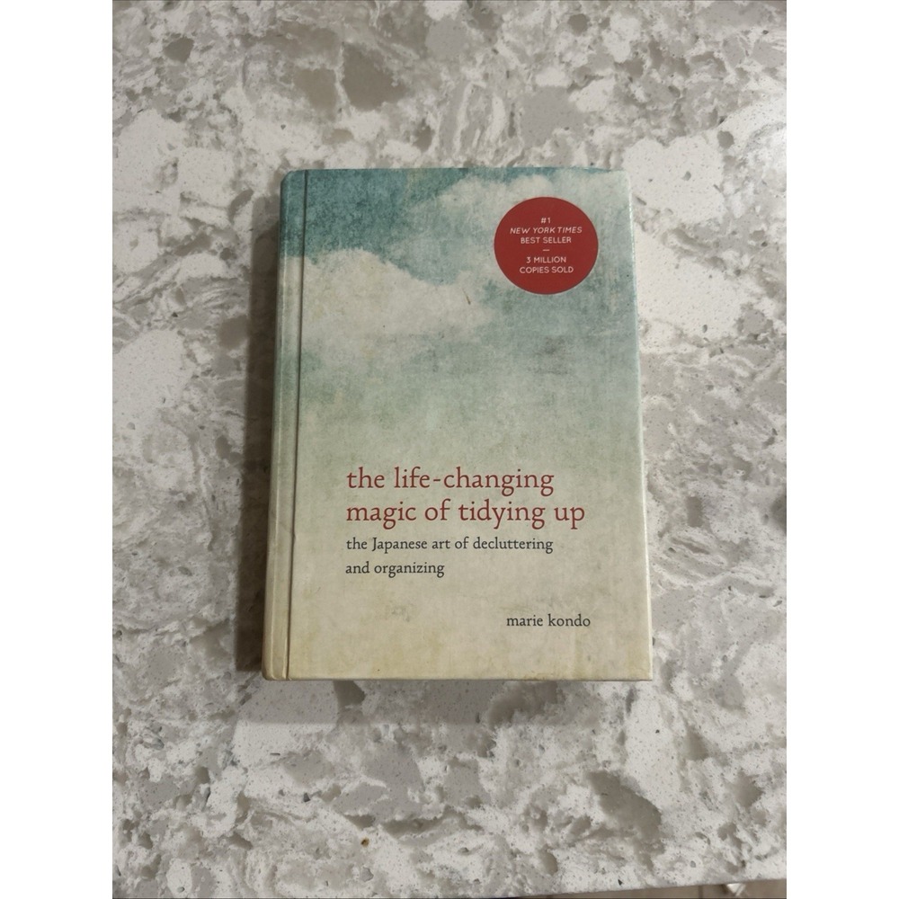 Life-Changing Magic of Tidying Up Japanese Art Book Marie Kondo 2014 Hardcover